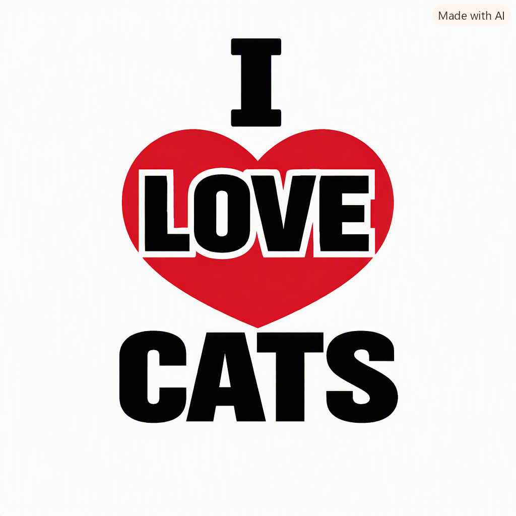 I love cats ladies T shirt
