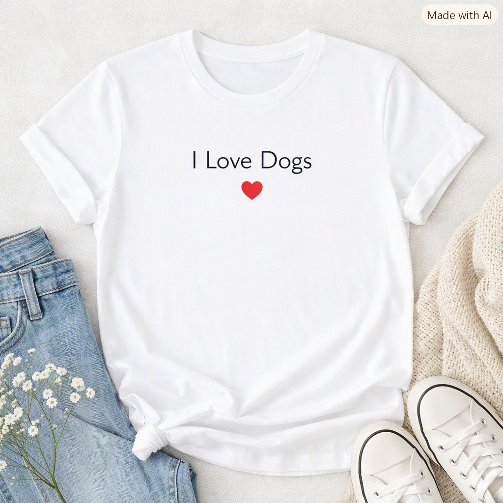 I love Dogs T shirt