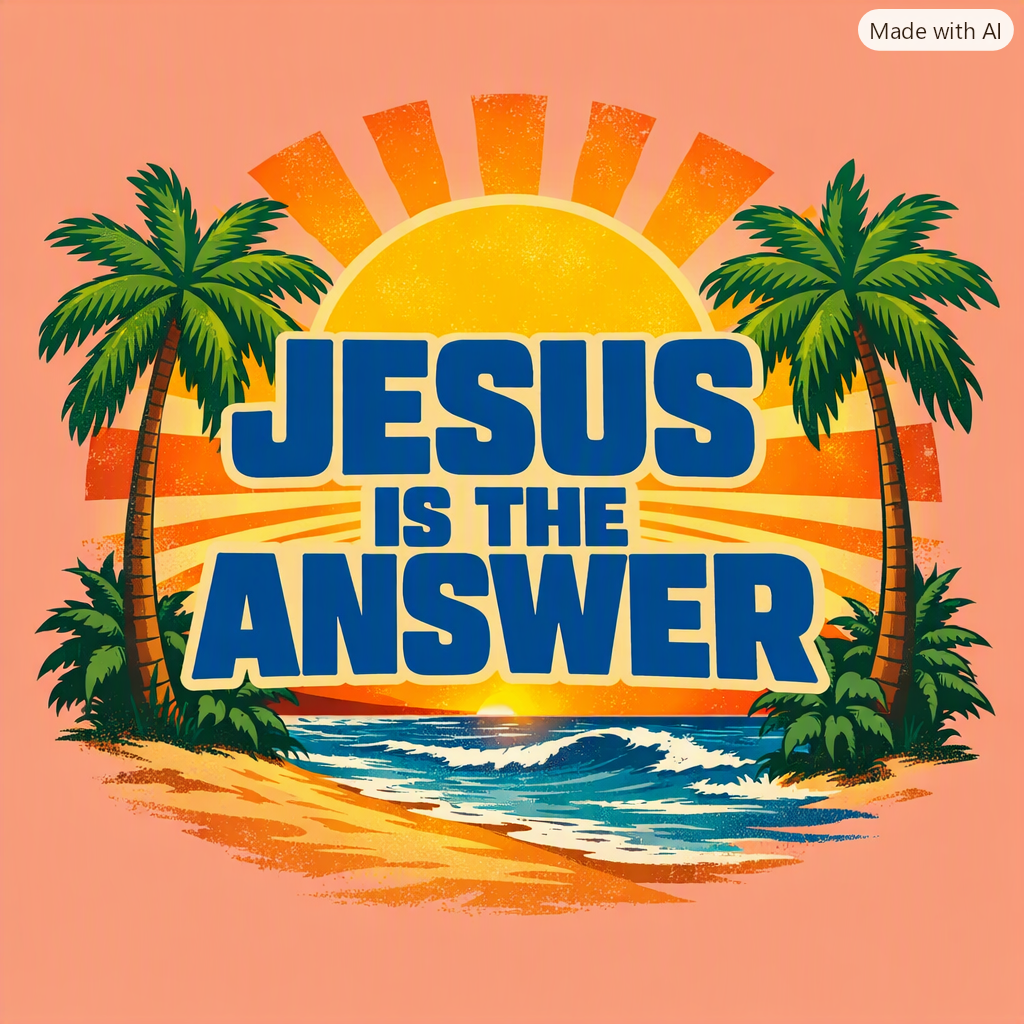Jesus is the answer T shirt